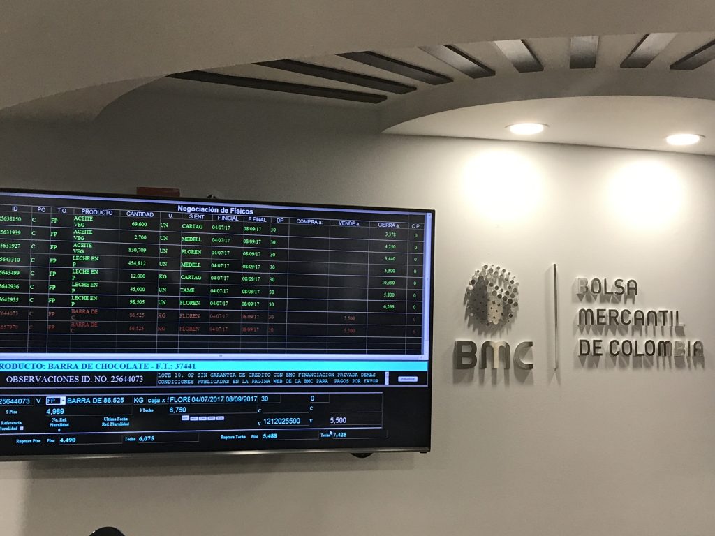 Utilidades de la Bolsa Mercantil llegaron a $10.491 millones